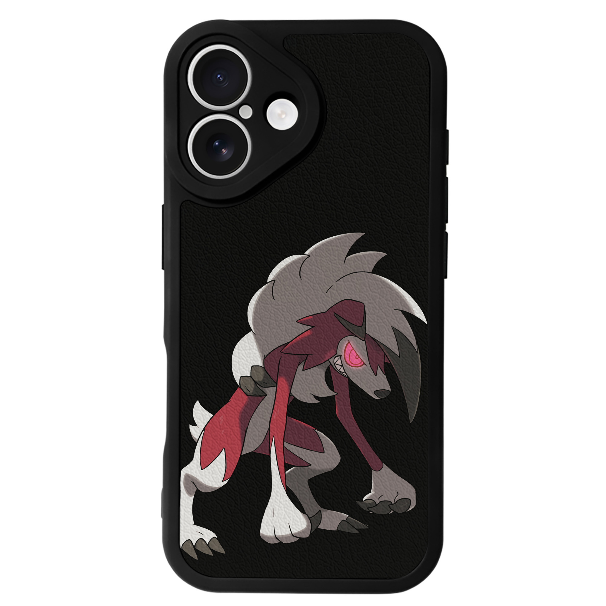 （画像用） ポケットモンスター Pokémon 【iPhone 16シリーズ対応】シリコンスマホケース（レザー調） 材質：シリコン